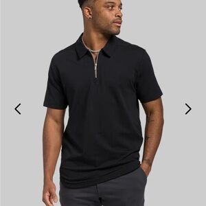 Men's LUX Zip Polo Shirt
